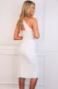 Lenny One Shoulder Midi Dress: White sold by Bella and Bloom