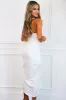 Can't Quit You Midi Dress: White sold by Bella and Bloom