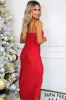 Can't Quit You Sparkly Midi Dress: Red sold by Bella and Bloom
