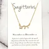 Zodiac Necklace: Gold, Sagittarius sold by Bella and Bloom