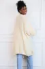 Stanley Chunky Knit Oversized Cardigan: Cream sold by Bella and Bloom