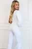 Steal the Show One Shoulder Sequin Jumpsuit: OPAL IRIDESCENT sold by Bella and Bloom