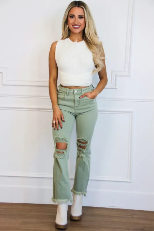 Best Behavior Wrap Crop Sweater: Cream sold by Bella and Bloom