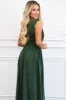 Selma V Neck Maxi Dress: Hunter Green sold by Bella and Bloom
