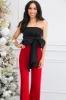 Wish List Bow Crop Top: Black sold by Bella and Bloom