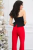 Wish List Bow Crop Top: Black sold by Bella and Bloom