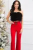 Ruffle Your Feathers Crop Top: Black sold by Bella and Bloom