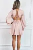 Elora Dress: Blush sold by Bella and Bloom