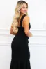 Divine Elegance Midi Dress: Black sold by Bella and Bloom