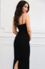 Show Out Bustier Ruched Maxi Dress: Black sold by Bella and Bloom
