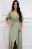 Who to Love Maxi Dress: Sage sold by Bella and Bloom