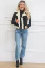Chanda Long Sleeve Bodysuit: Black sold by Bella and Bloom