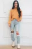 Cleo Turtleneck Sweater: Tan sold by Bella and Bloom