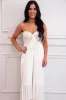 Happy Place Smocked Jumpsuit: White sold by Bella and Bloom