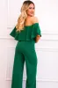 Under Your Spell Jumpsuit: Green sold by Bella and Bloom