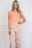 Floral Fantasy Pants: Apricot sold by Bella and Bloom