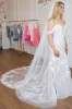 Braylin Lace Cathedral Veil: Off White sold by Bella and Bloom