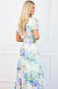 Botanical Beauty Floral Maxi Dress: Cream/Blue Multi sold by Bella and Bloom