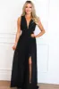 Gone With the Wind Cutout Maxi Dress: Black sold by Bella and Bloom