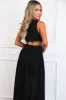 Gone With the Wind Cutout Maxi Dress: Black sold by Bella and Bloom