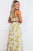 Sending Postcards Tropical Two Piece Set: Ivory/Light Olive sold by Bella and Bloom