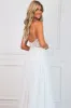 Everly Lace Chiffon Wedding Dress: White sold by Bella and Bloom