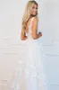 Liza Floral Applique Wedding Dress: Off White sold by Bella and Bloom