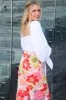 Fun in the Sun Pants: Rainbow Floral Multi sold by Bella and Bloom