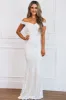 Have My Heart Sequin Maxi Dress: White/Nude sold by Bella and Bloom