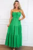Santos Cutout Maxi Dress: Green sold by Bella and Bloom