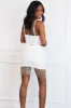 Nashville Bachelorette Embellished Fringe Two Piece Set: White sold by Bella and Bloom