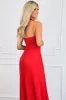 Misha Cutout Pleated Maxi Dress: Red sold by Bella and Bloom