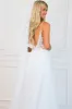 Stella Lace Nude Illusion Tulle Wedding Dress: White sold by Bella and Bloom