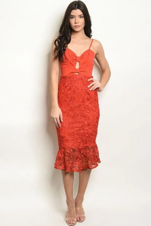 Your Love is a Melody Dress: Red sold by Bella and Bloom