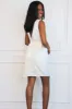 Southern Charm Bow Back Dress: White sold by Bella and Bloom