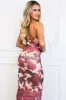Blooming Orchard Floral Midi Dress: Plum/Mauve Multi sold by Bella and Bloom