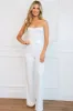 Cool Girl Bustier Crop Top: White sold by Bella and Bloom