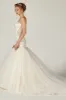 Trumpet Chapel Train Tulle Satin Wedding Dress CW2136 sold by Cocomelody