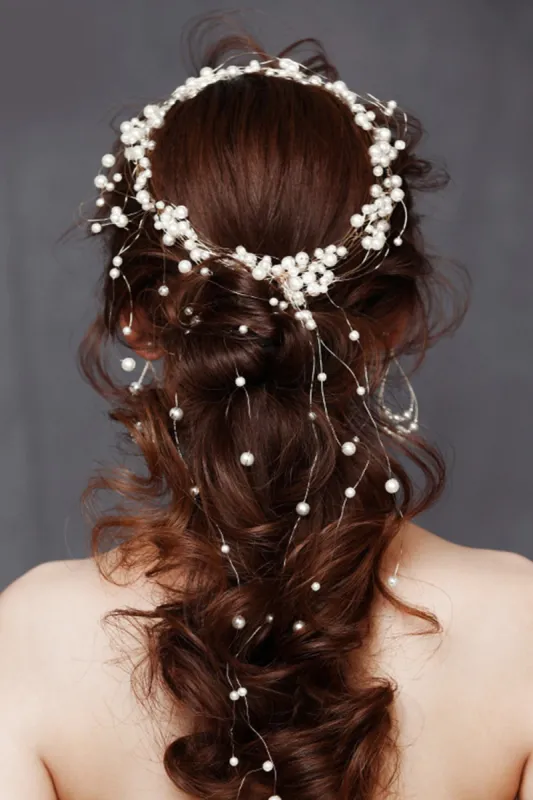Imitation Pearl Headbands with CH0405 sold by Cocomelody