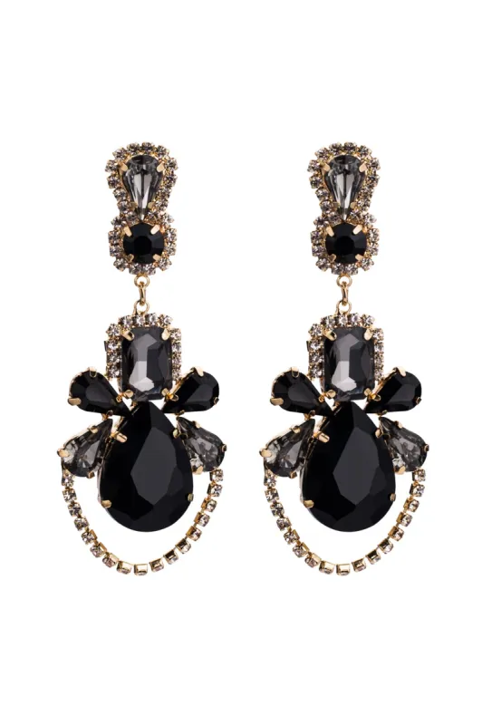 Alloy Earrings with Crystals Rhinestone CE0143 sold by Cocomelody
