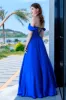A-Line Floor Length Forged Chiffon Prom Dress CS0485 sold by Cocomelody