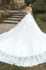 Princess Cathedral Train Tulle and Lace Wedding Dress LD4349 sold by Cocomelody
