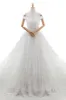 Princess Cathedral Train Tulle and Lace Wedding Dress LD4349 sold by Cocomelody