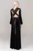 Sheath-Column Floor Length Velvet Dress CS0332 sold by Cocomelody