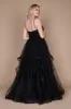 A-Line Sweep-Brush Train Sparkle Tulle Dress CG0229 sold by Cocomelody