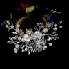 Pearl Bride Hair Comb Wedding Hair Accessories for Brides 597087436525 sold by Cocomelody