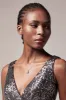 Rhodium plated Necklace Pendant CX0018 sold by Cocomelody