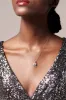 Rhodium plated Necklace Pendant CX0018 sold by Cocomelody