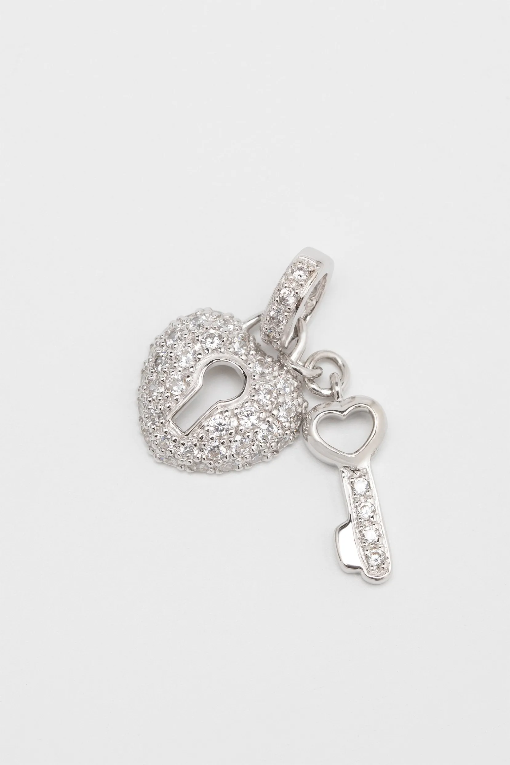 Rhodium plated Necklace Pendant CX0018 sold by Cocomelody