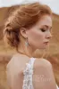 Silver Cloud Alloy Wedding Earrings with Rhinestone HG17009 sold by Cocomelody